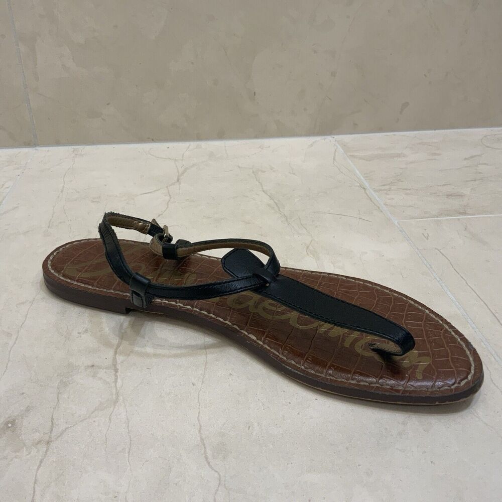 Sam Edelman Black Minimalist Sandals